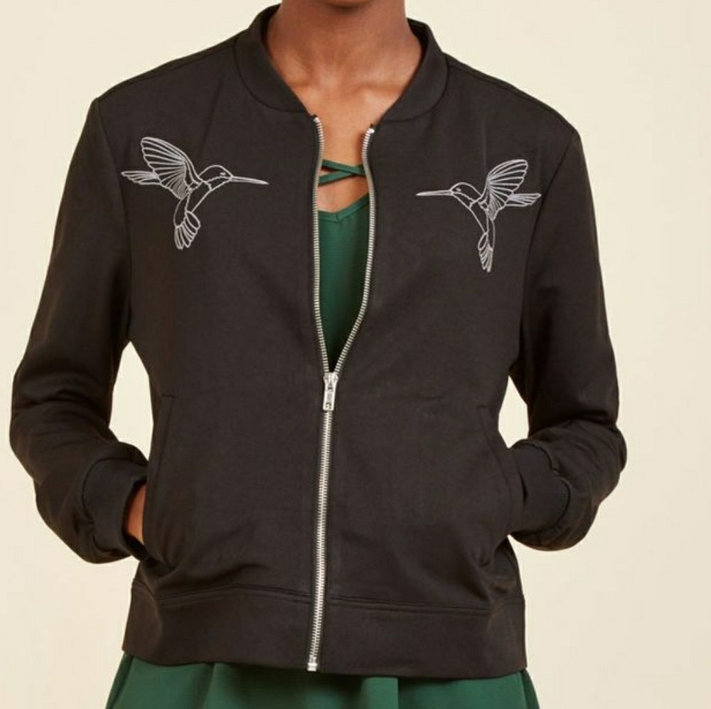 Louche bomber jacket